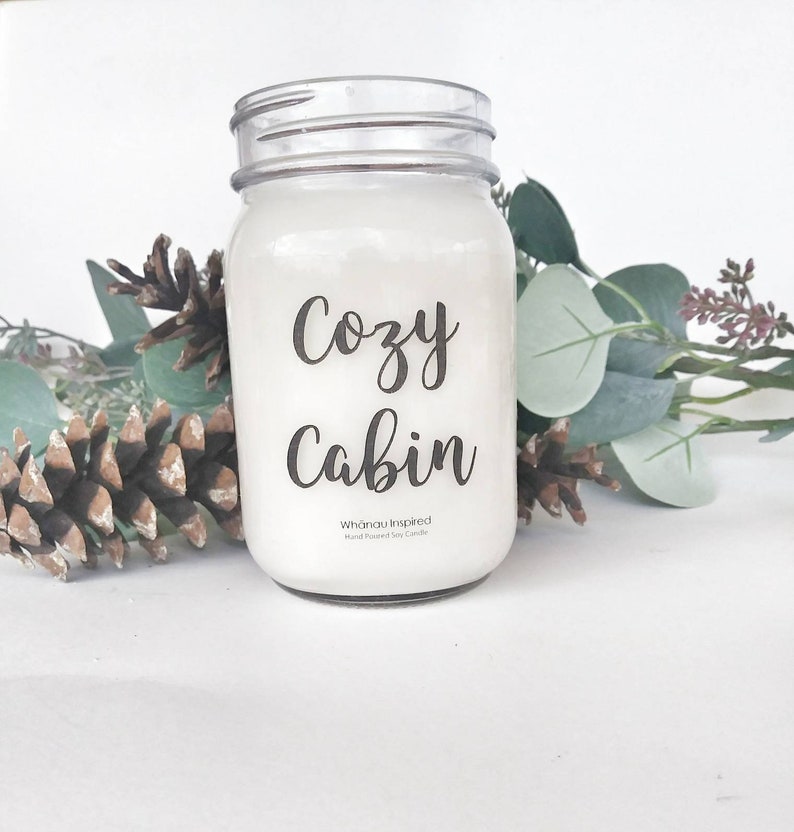 Cozy Cabin Scented CandlePine Candle Pine scented Candle Etsy