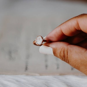 Sea snail ring, Shiva eye ring, seashell ring, mermaid rings, bohemian jewelry, stacking ring, electroformed jewelry, beach lover gift shiva eye 6 1/2 us