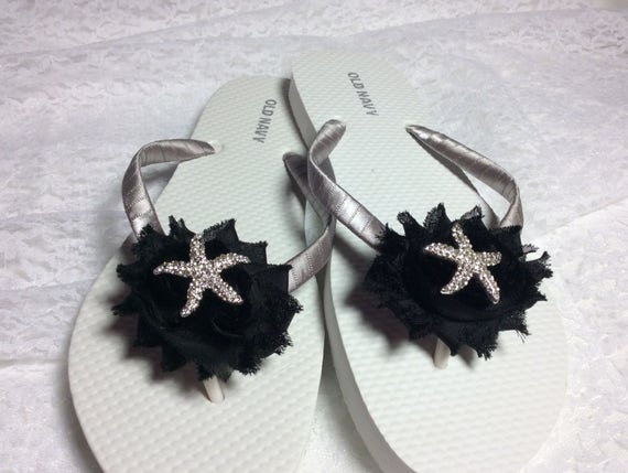 etsy bridal flip flops
