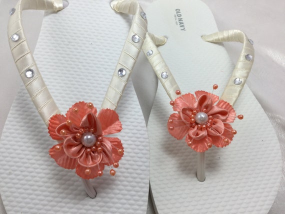 Coral sandals deals for wedding