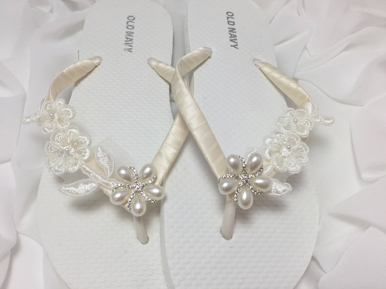 etsy flip flops wedding