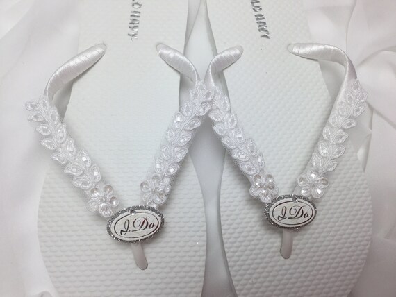 etsy flip flops wedding