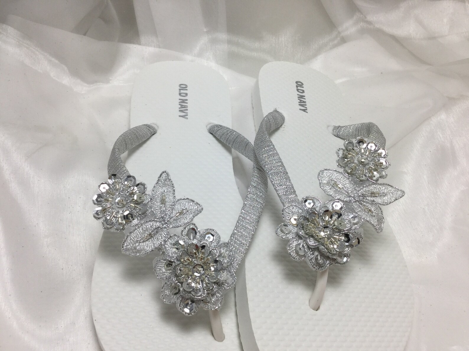 etsy wedding flip flops