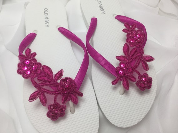 fuschia pink sandals for wedding