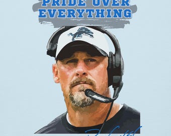 Detroit Lion&#39;s Dan Campbell png & svg