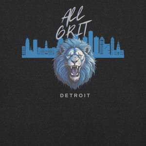 Detroit Lions All Grit PNG & SVG