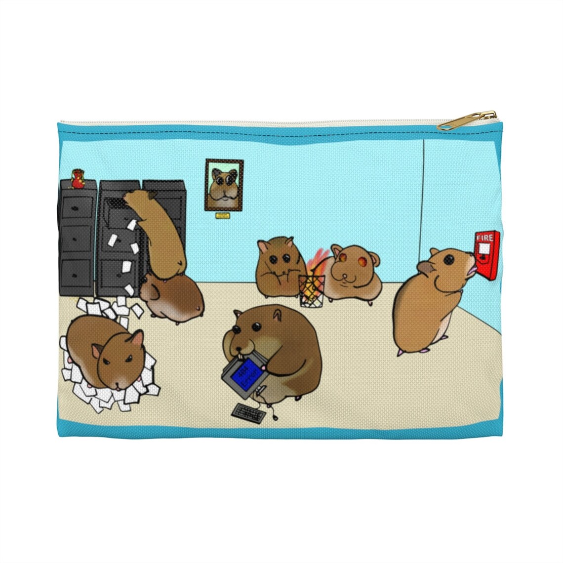 Hamster Office Estuche de lápiz Etsy España