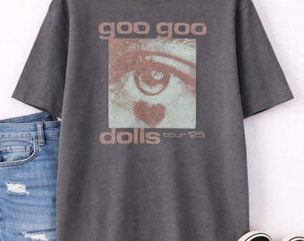 Vintage Goo Goo Dolls 'gutterflower Tour' Crew Shirt - 2002 - Etsy