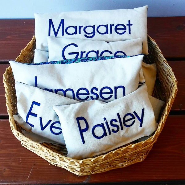 Montessori Name Pillow