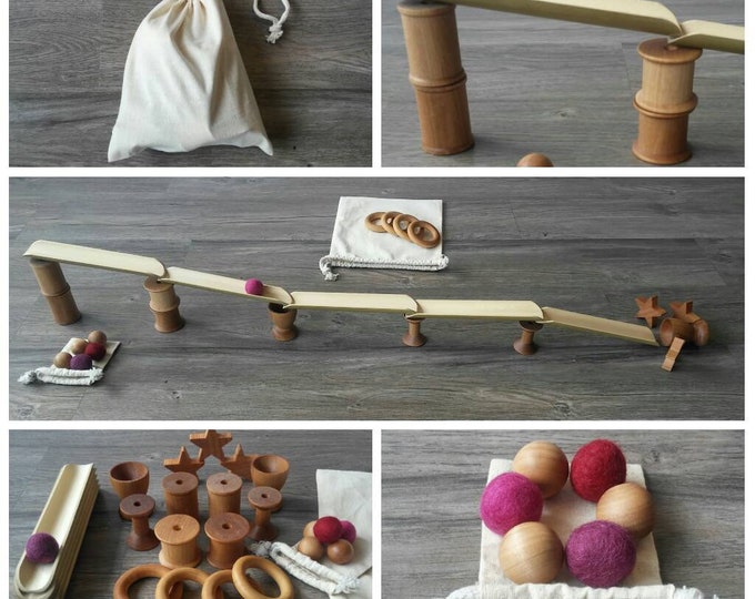 Montessori Spring Loose Parts Collection Etsy