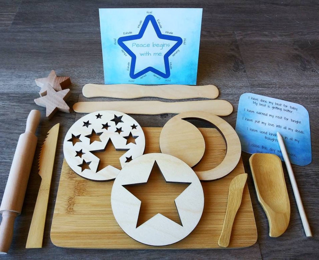 Play Dough Tools, Peaceful Playdough, Fine Motor, Occupational Therapy