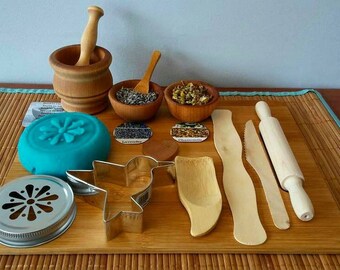 Montessori Multi Sensory PlayDough Basket