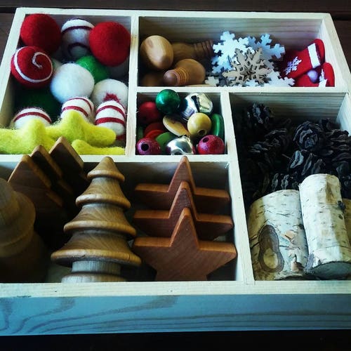 Montessori Spring Loose Parts Collection Etsy