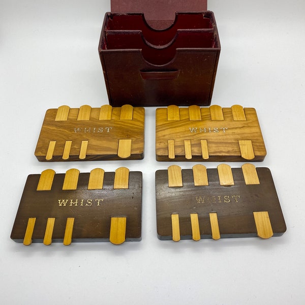 Whist Game Markers Etsy