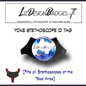Larynx with Flowers Badge Reel -Larynx Retractable Badge Holder -Medical Staff -Nursing Badge Reel - Speech Pathologist Badge Reel -SLP A194 image 7