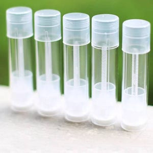 Puste przezroczyste tubki po balsamie do ust, pojemniki na kosmetyki, artykuły do pielęgnacji skóry, matowa przezroczysta szminka, artykuły do makijażu DIY