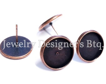 10 Pz In Acciaio Inox Francese Orecchino Ganci Base Vuota - Foto 9