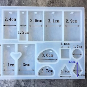 Pendants and Cabochons Silicone Mold - DIY Cabochon Molds - Resin Art Jewelry Crafts - LIMITED TIME Offer