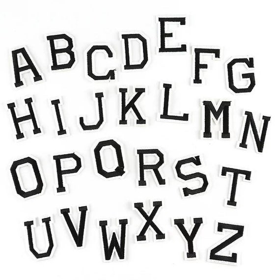  Felt Alphabet Letters, Personalize monogram applique, Sew on  initials, 5cm high, 26 letters : Handmade Products