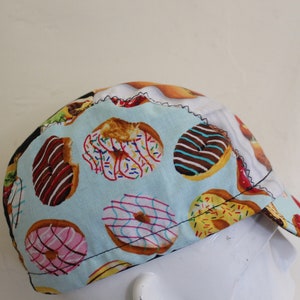 cycling cap FAST FOOD handmade in USA L M S