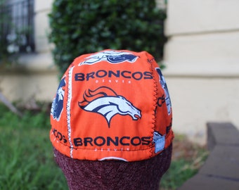 サイクリングキャップ コットンプリント NFL デンバーブロンコス 100