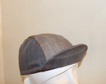Casquette cycliste denim vintage made in USA