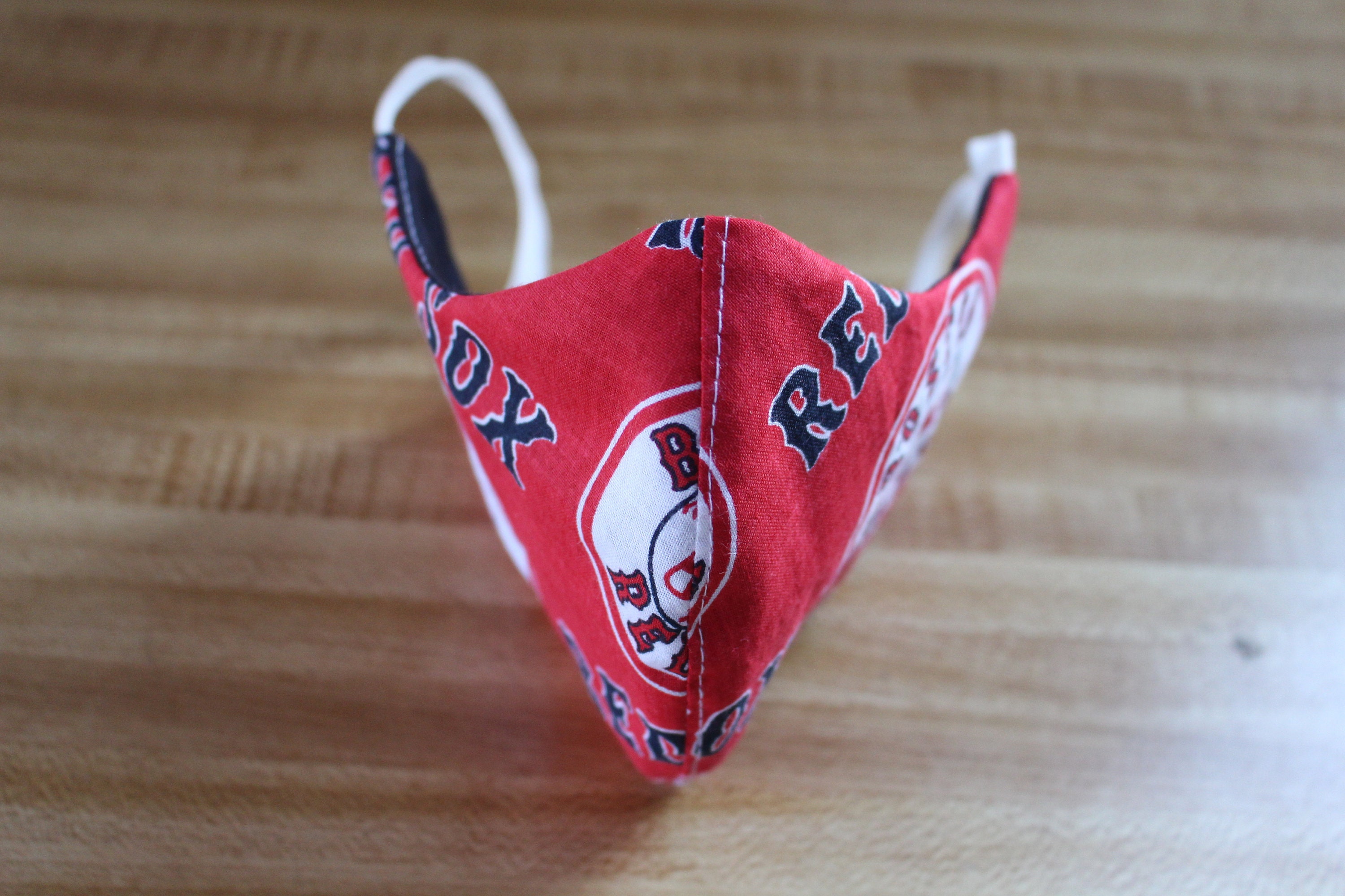 Boston Red Sox Mask With Filters 100cotton Handmade in USA Etsy