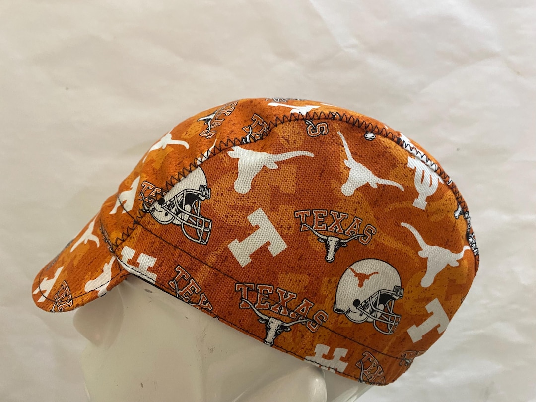 Ut Austin Riding Cap Cycling Cap UT Texas Longhorns Handmade IN USA - Etsy
