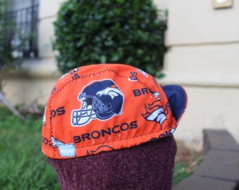 サイクリングキャップ コットンプリント NFL デンバーブロンコス 100