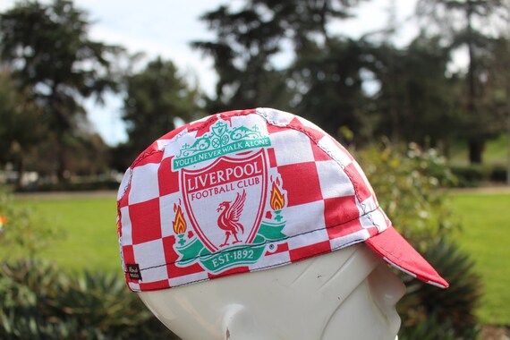 Cycling Cap Liverpool FC Handmade in 