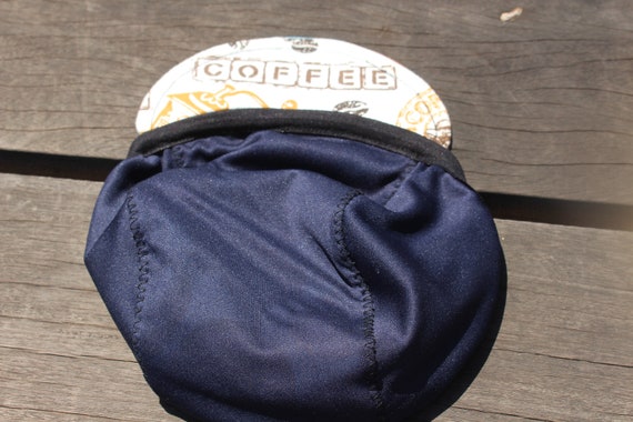 CYCLING CAP COFFE /& DONUTS 100/% COTTON HANDMADE IN USA M L