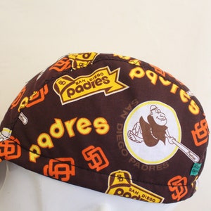 Cycling cap San Diego Padres handmade L M S