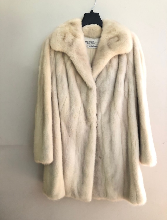 Evans mink coat deals