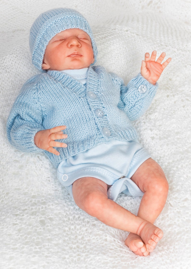 Pdf Knitting Pattern Download for Premature Baby Boy or Girl Etsy