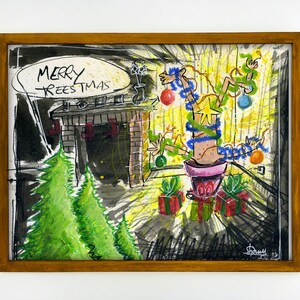 Illustrazione // "mErRy tReesTmas" // (TelechArgement insTantané nUmérique)