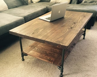 Pipe coffee table | Etsy