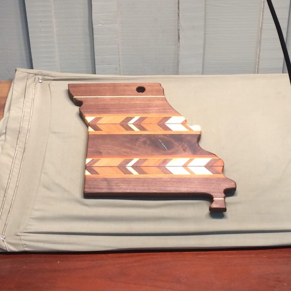 Cherry Cheese Slicer with Maple End Grain and Herringbone Inlay