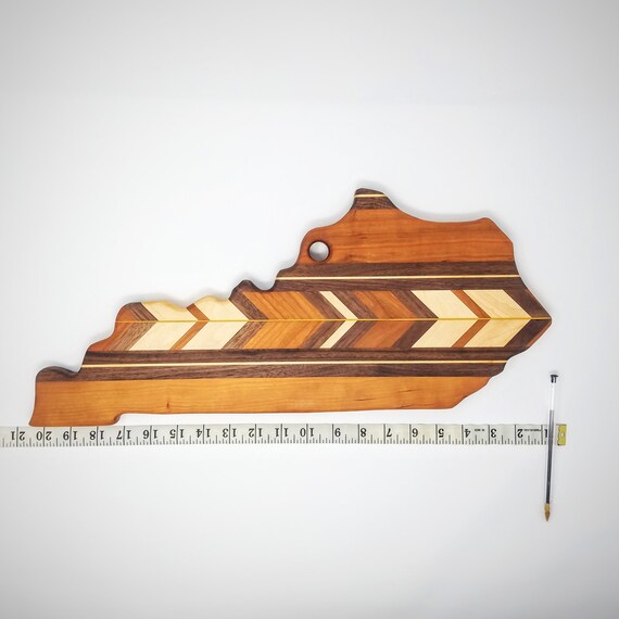 Cherry Cheese Slicer with Maple End Grain and Herringbone Inlay