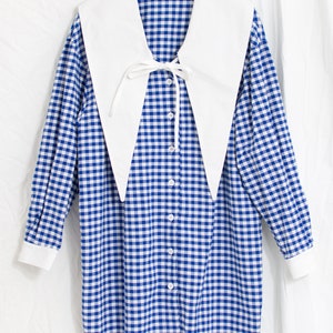 D'ARTAGNAN'S DAUGHTER shirtdress with arrow collar image 10