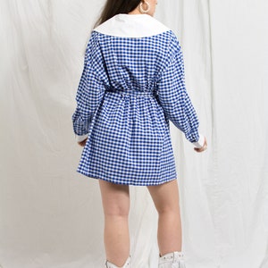 D'ARTAGNAN'S DAUGHTER shirtdress with arrow collar image 9