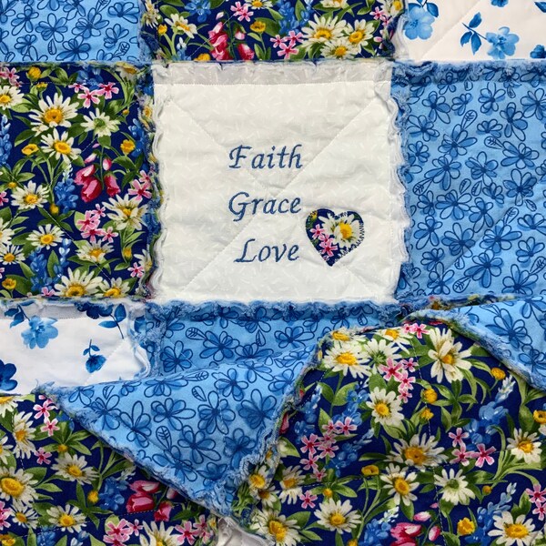 Christian Quilt Etsy
