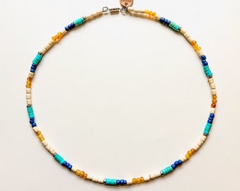 MARINA men's necklace Short necklace TURQUOISE + HORN