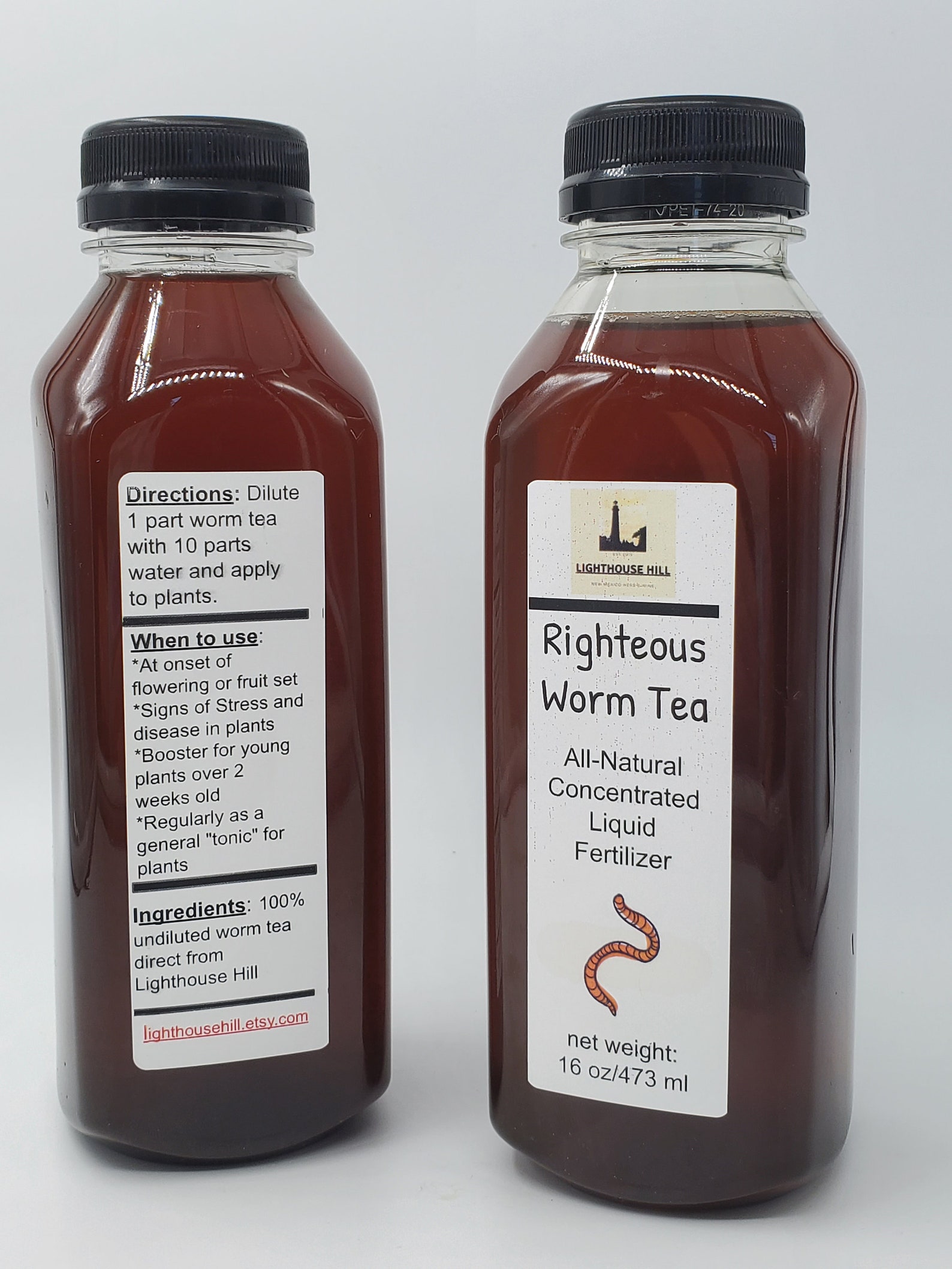 32 oz Worm Tea Plant Fertilizer ConcentrateAll Etsy