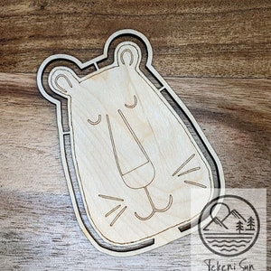 SVG ダウンロード - Glowforge 用 Lion DIY 糸キット
