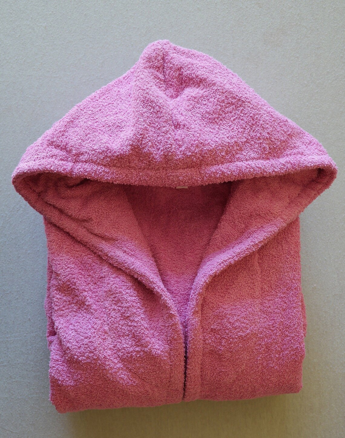 100 Cotton Pink Bathrobe Natural Bath Beddings Hooded Bathrobe Girls