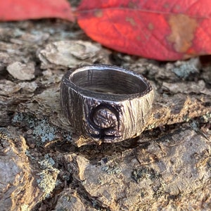 Lilith The First Witch Ring In Sterling Silver Triskelion Talisman Amulet Goddess  Gothic Witchy Witch Pagan Shaman Celtic Viking Medieval