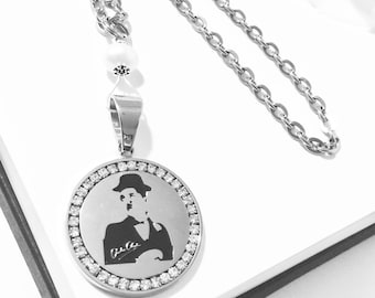Charlie Chaplin Silent Film Star Pocket Mirror Tartx Charlie Chaplin Silent Film Star Pocket Mirror Tartx