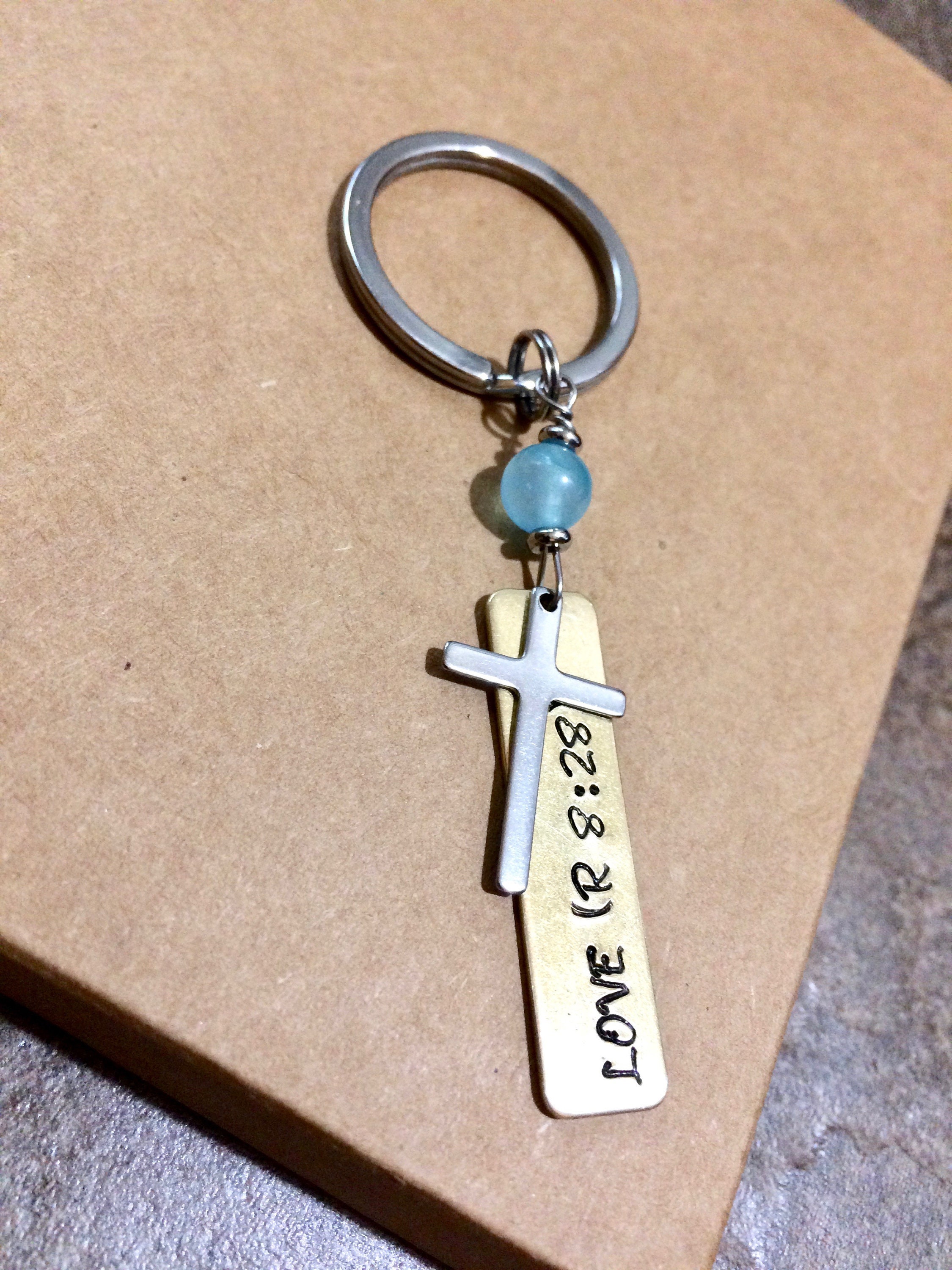 KEY CHAIN Key Ring Cross Religion Religious Psaume Encanto Etsy