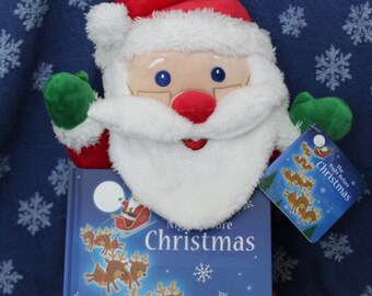 Classic Christmas Favorite Hardcover Book The Night Before Christmas & Santa Claus Plush Clement Clarke Moore New w/ Tags Kohls Cares