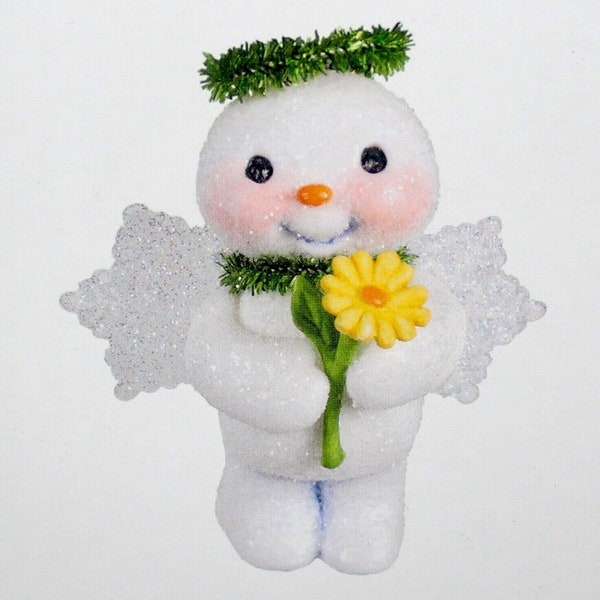 Hallmark 2022 Snow Angel Keepsake Christmas Ornament Adorable Snowflake Wings Daisy New in Box